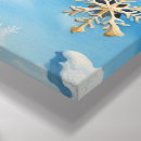 Recherche de flocons de neige art Mur