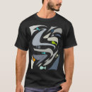 Recherche de paysage marin tshirts Poisson abstrait esthétique