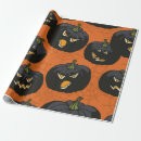 Recherche de citrouille papier cadeau Orange