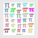 Recherche de nombre pi autocollants Cercle