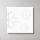 Recherche de flocons de neige art Mur