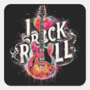 Recherche de guitare noire autocollants Pour tous