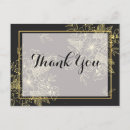 Recherche de monogramme moderne vœux cartes Chic