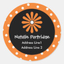 Suche nach orange polka aufkleber Weiß