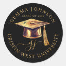 Recherche de gold graduation autocollants Diplôme