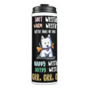 Recherche de chien westie tasses Blanc
