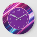 Recherche de couleurs néon horloges Violet