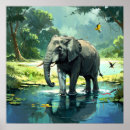 Suche nach elefanten poster Tierwelt
