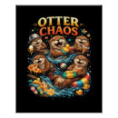 Recherche de loutre mignonne posters Ludique