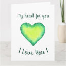 Suche nach grünes herz karten Modern