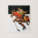 Suche nach hockey puzzle Vintag