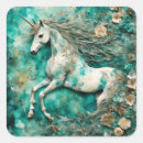 Recherche de licorne blanche autocollants Imaginaire