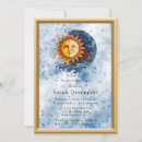 Recherche de lune jaune invitations Céleste