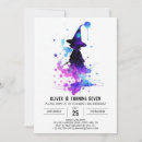 Recherche de sorcieres invitations Mignonne