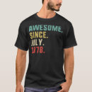 Suche nach geburtstag 1978 tshirts Seit