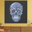 Suche nach skulls leinwandbilder Halloween