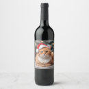 Recherche de santa bouteilles vin étiquettes Amusant