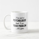 Recherche de psychologue drôle tasses Sarcasme
