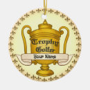 Suche nach trophäen ornamente Golfer