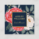 Recherche de floral rouge cartes visite Fleurs