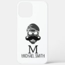 Recherche de moustache mignonne iphone coques Drôle