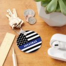 Suche nach polizeibeamte schlüsselanhänger Dünne blaue linie