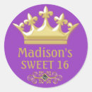 Suche nach lila kronen aufkleber 16 geburtstag