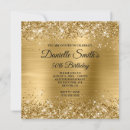 Recherche de faux gold foil invitations Brillant