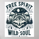 Recherche de loups sauvages posters Loup solitaire