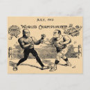 Recherche de vintage de boxe cartes postales Victorien