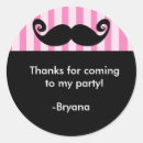 Recherche de la moustache autocollants Noir