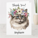 Suche nach ragdoll cat karten Niedlich