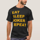 Recherche de poker tshirts Joueur de casino
