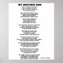 Suche nach mein bruder poster Liebe