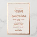 Recherche de ivory quinceanera invitations Élégant