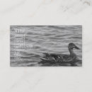 Suche nach enten visitenkarten See