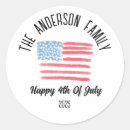 Recherche de american flag autocollants Fête de l'indépendance