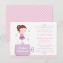 Recherche de ballerine mignonne invitations Ballet
