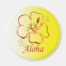Recherche de fleurs de ketmie magnets Aloha