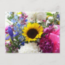 Recherche de bouquet de tournesol cartes postales Floral