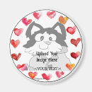 Recherche de cadre rond magnets Coeur