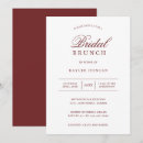 Recherche de modern brunch bridal shower invitations Simple