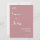 Recherche de elegant dusty rose mariage invitations Pour eux