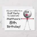 Suche nach golf cartoon einladungen Kinder