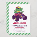 Recherche de monster truck anniversaire invitations Anniversaire des garçons