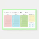 Recherche de liste post its Faire des choses