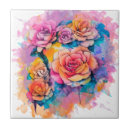 Recherche de bouquet rose carreaux Moderne