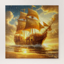 Suche nach segelschiff puzzle Sonnenuntergang