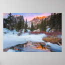 Suche nach schnee und eis poster Landschaft