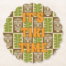 Recherche de tropical dessous de verres Tiki